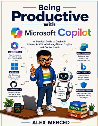 Cover of Being Productive with Microsoft Copilot